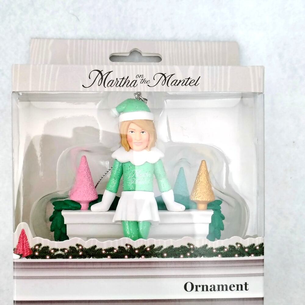 Martha on the Mantel Christmas Tree Ornament Decoration Collectible NEW 2025
